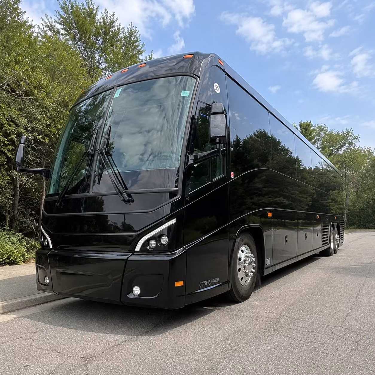 mcallen charter bus rentals for large school prom groups and after prom events