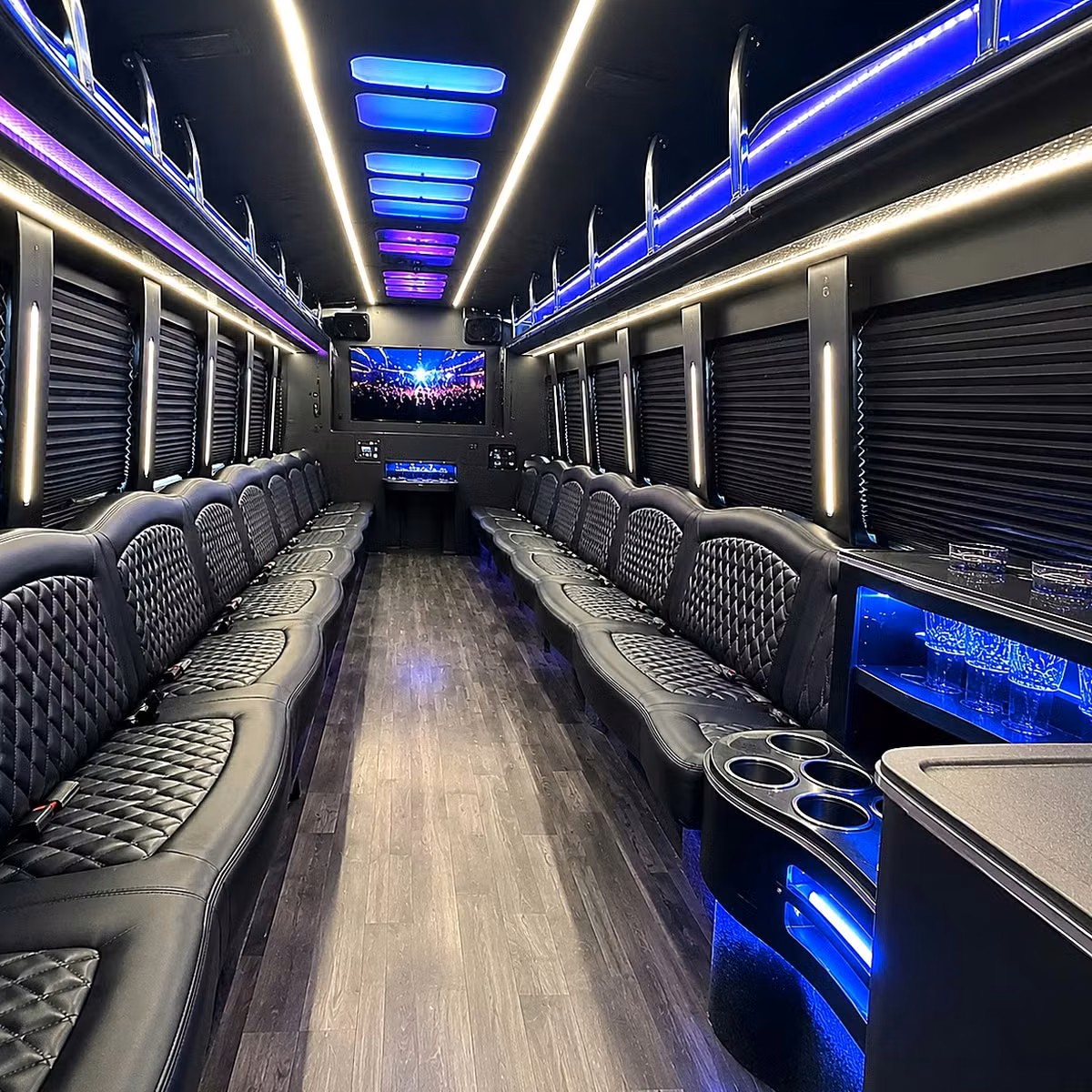 mcallen prom homecoming bus rentals