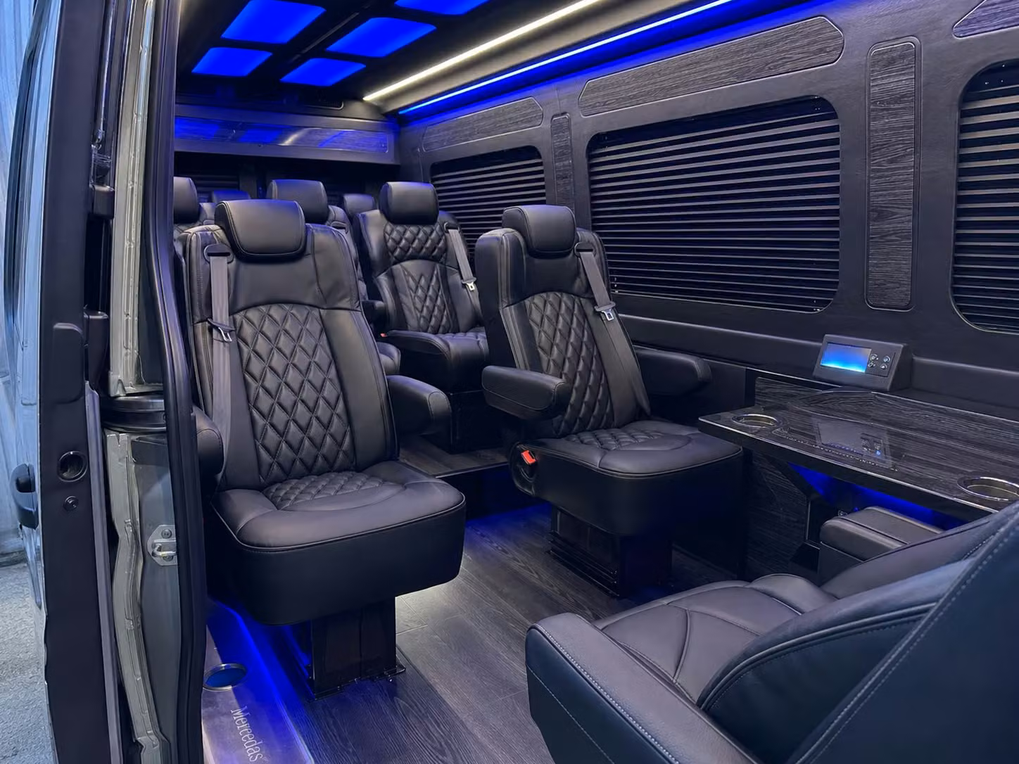 sprinter van transportation for groups and events across mcallen